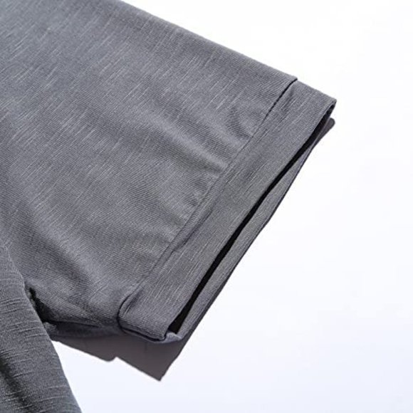 Men's Dry Fit T-shirt Crew Neck Short Sleeve Mens Shirts Comfort T-shirts Colorf - Picture 5 of 5